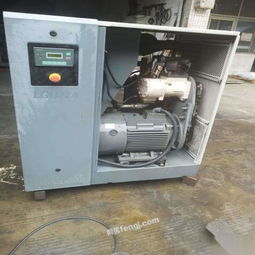 大型企业资产处置 两台22kw/30hp优质螺杆空压机整批出售